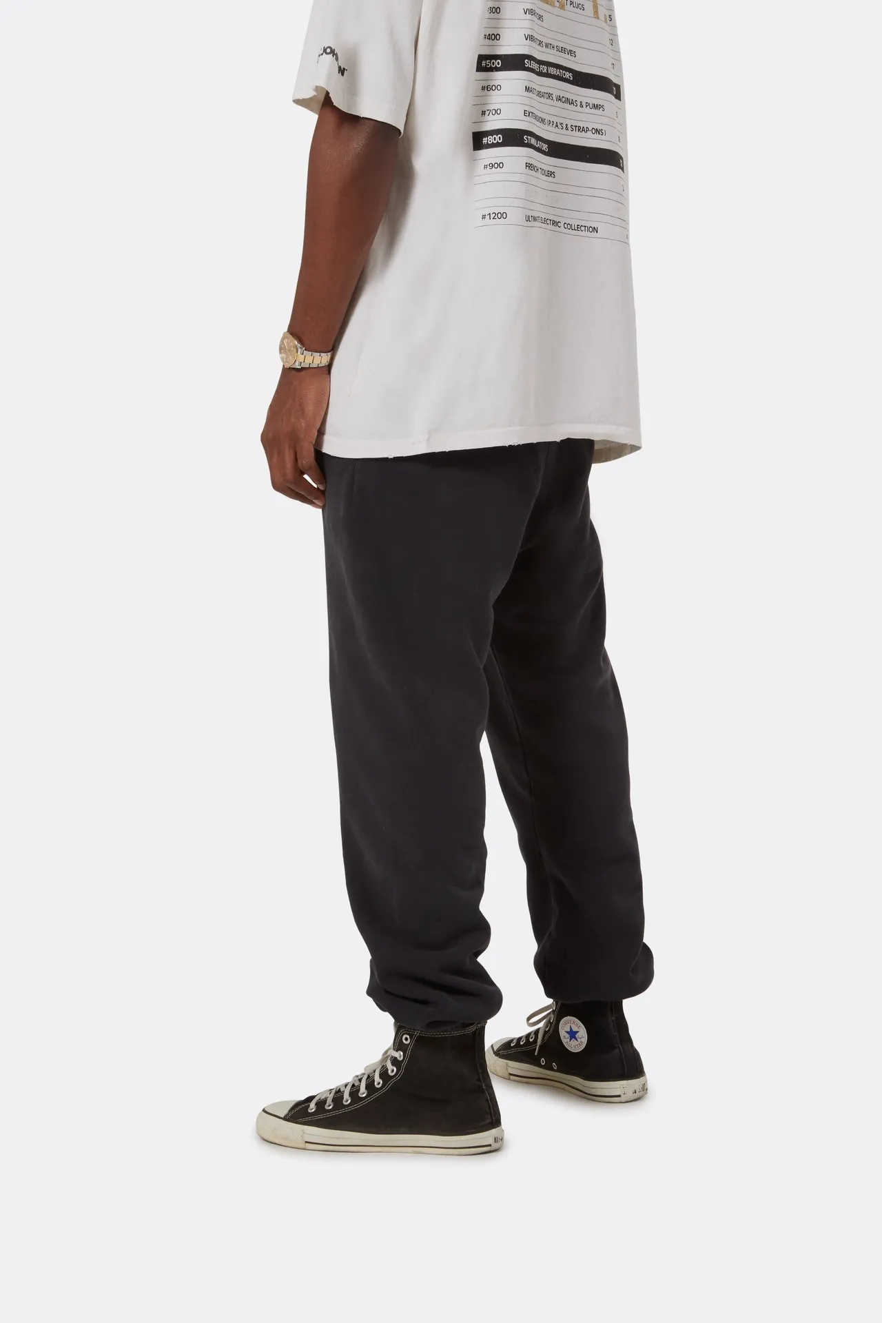 Gallery Dept. English Logo Sweat Pant English Basic Logo Sweat Pant Vintage Washed Trousers Washed Black S-XL ⚠️Note: The genuine product is not black and the color is navy blue. Don’t buy the wrong one!